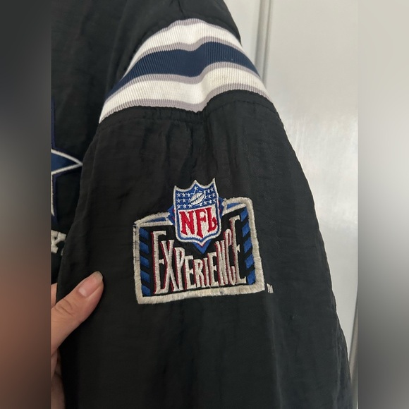Dallas Cowboys NFL Vintage 90s Pro Player Reversible Jacket L - Picture 14 of 15